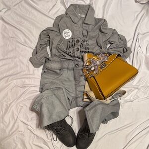 Maurices Gray Jeggings